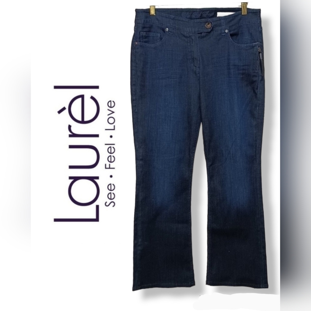 LAURÈL NIC BOOTCUT JEANS WOMENS SIZE 12  RARE FIND !!! NWOT